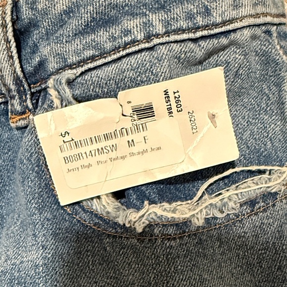 DL1961 Jerry High Rise Vintage Straight Size 29 NWT - Picture 3 of 6